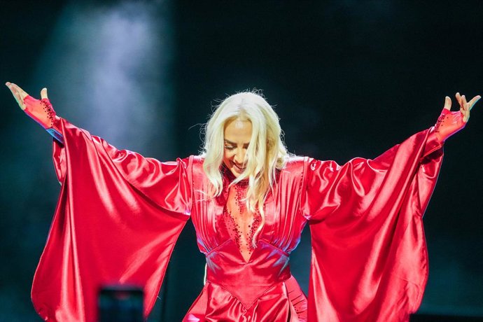 Archivo - La artista Mónica Naranjo 