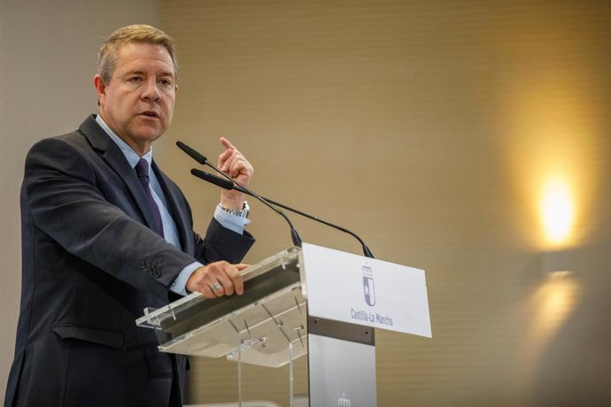 Archivo - El presidente de Castilla-La Mancha, Emiliano García-Page.