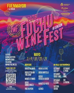 Fuenmayor acogerá los sábados de mayo una nueva edición del 'Fuchu Wine Fest' que aúna cultura, enología y gastronomía