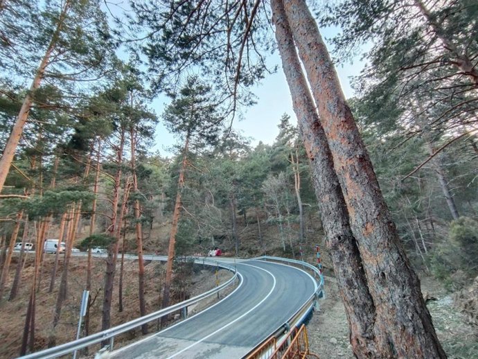 Reabre la M-604 entre Rascafría y Navacerrada