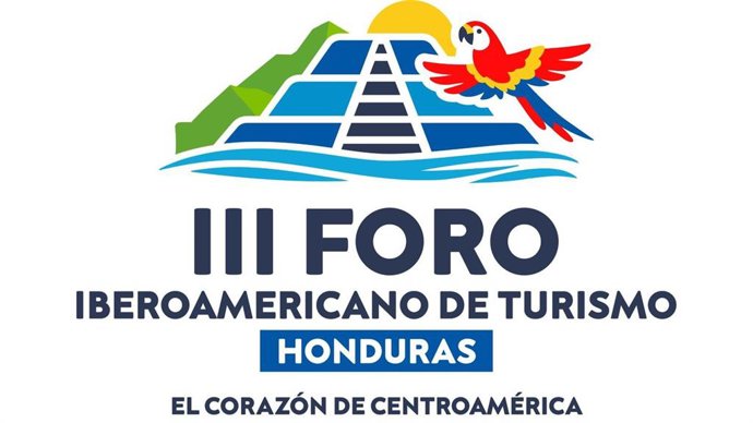 Logo del III Foro Iberoamericano de Turismo que se celebrará en Honduras entre el 1 y el 3 de junio.