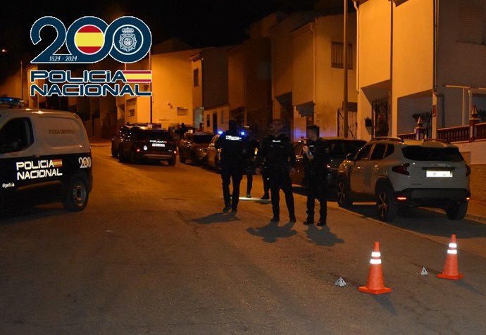 Detención del presunto autor de un tiroteo en el barrio de La Dehesa, en Ronda (Málaga).