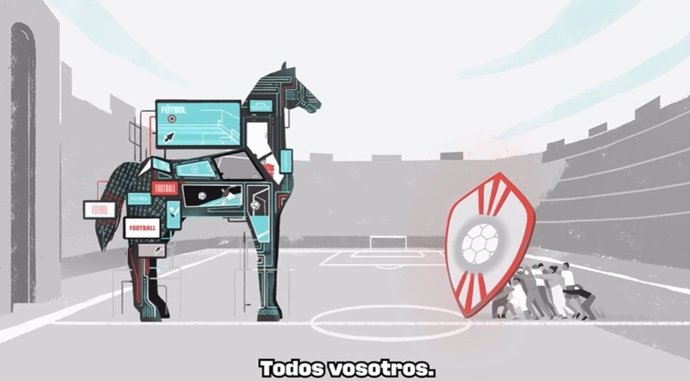 LaLiga lanza un nuevo vídeo contra la piratería