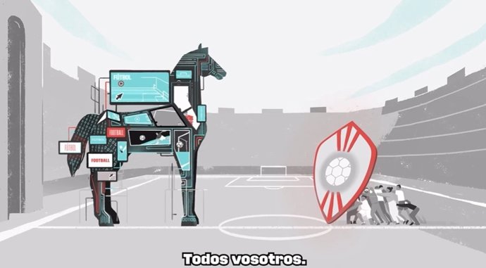 LaLiga lanza un nuevo vídeo contra la piratería