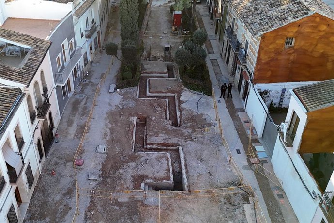 Manises descubre un refugio de la Guerra Civil bajo la Plaza Corazón de Jesús