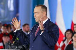 March 13, 2026, Chmielnik, Warsaw, Poland: Chmielnik 13.03.2026.Spotkanie prezydenta RP Karola Nawrockiego z mieszkancami Chmielnika.Chmielnik 13/03/2026.Meeting of the President of the Republic of Poland, Karol Nawrocki, with the residents of Chmielnik .