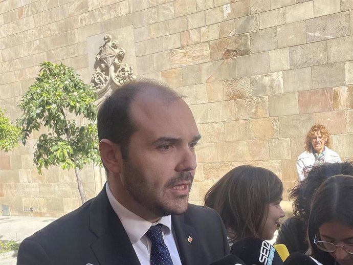 El conseller de Presidencia Albert Dalmau