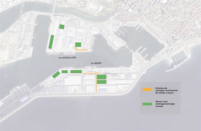 Operaciones previstas en el Port de Tarragona