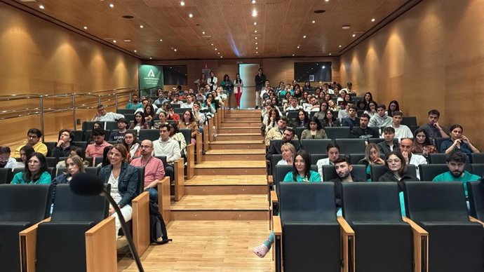 Jornada de puertas abiertas a residentes en el Hospital de Jerez de la Frontera (Cádiz)