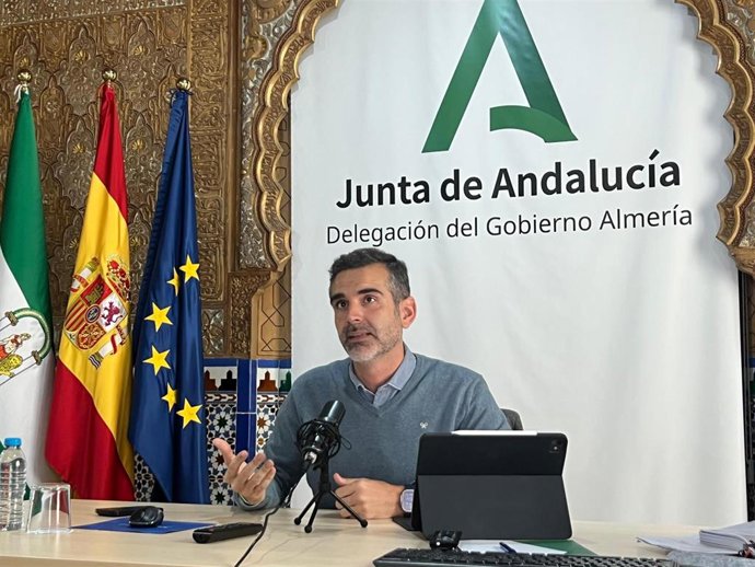 El consejero de Agricultura, Pesca, Agua y Desarrollo Rural, Ramón Fernández-Pacheco, en la Conferencia Sectorial de Agricultura y Desarrollo Rural.
