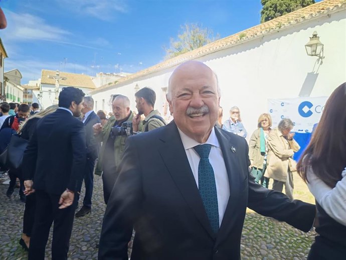 El presidente del Parlamento de Andalucía, el cordobés Jesús Aguirre.