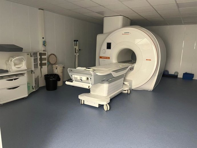 Unidad de Resonancia Magnética del Hospital de Minas de Riotinto de Huelva.