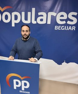 José Antonio Poyatos en una de sus últimas comparecencias en Begíjar