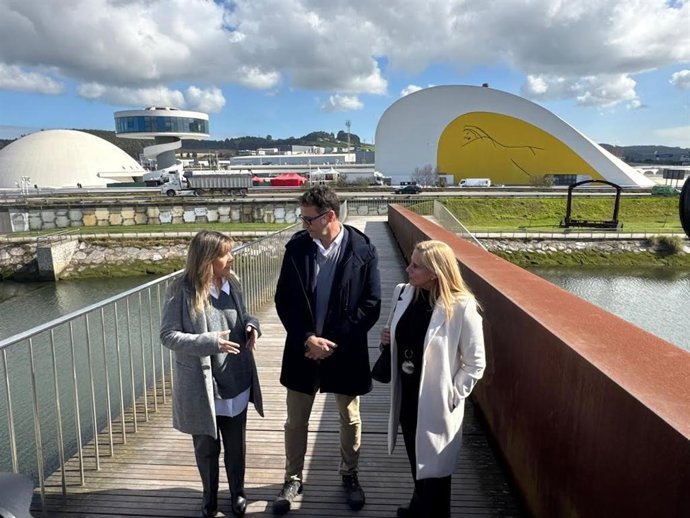 Dirigentes del PP en Avilés