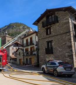 Imagen de la vivienda afectada