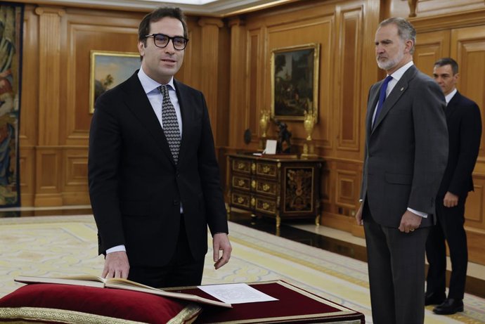 El vicepresident primer i ministre d'Economia, Comerç i Empresa, Carlos Cuerpo, aquest divendres