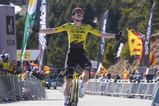 El ciclista danés Jonas Vingegaard (Team Visma | Lease a Bike) ha ganado este viernes la quinta etapa de la Volta a Catalunya, disputada entre La Seu d'Urgell y La Molina/Coll de Pal sobre 153,1 kilómetros