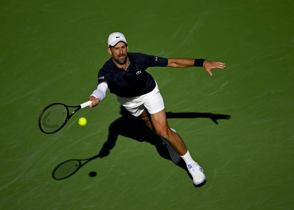 El tenista serbio Novak Djokovic.