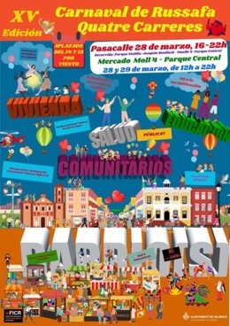 Cartel del XV Carnaval de Russafa