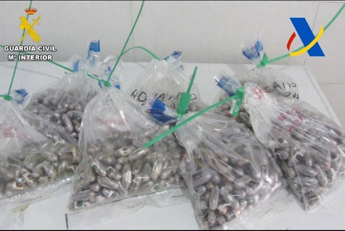 Desarticulada en Melilla una red que traficaba con hachís ingerido en el cuerpo rumbo a Almería