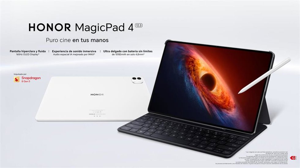 Tableta HONOR MagicPad4 de Honor.