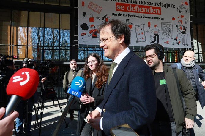 El consejero de Salud de Euskadi, Alberto Martínez.