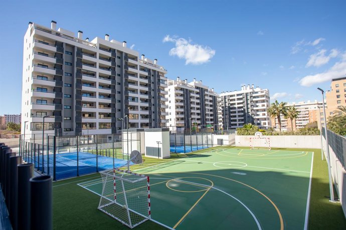 Archivo - Arxiu - Vista del Residencial Les Naus