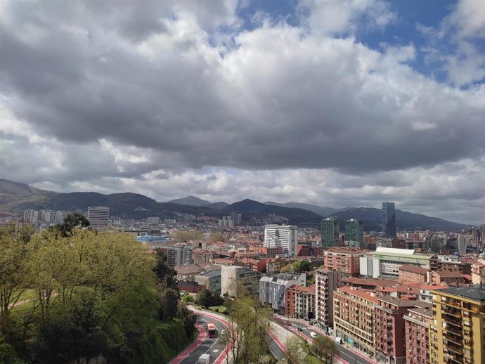 Abundante nubosidad en Bilbao