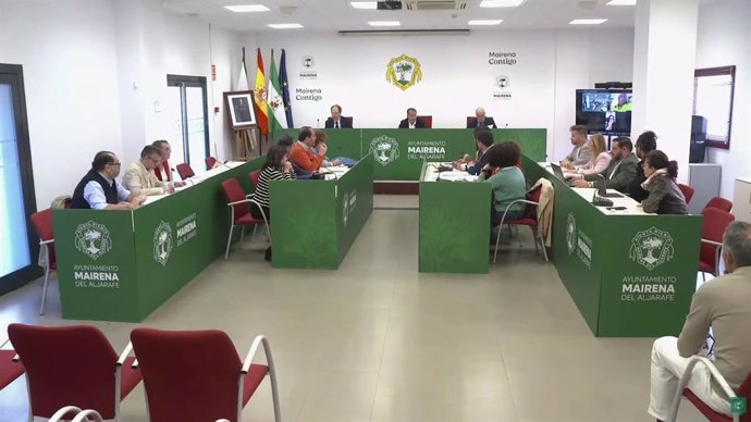 Pleno extraordinario de Mairena del Aljarafe (Sevilla)