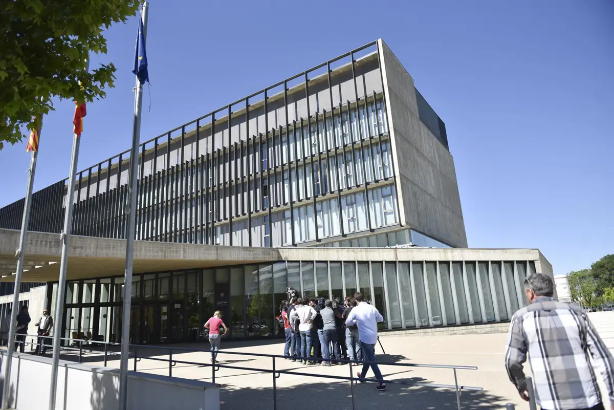 Vista del Juzgado de Instrucción número 5 de Huesca.