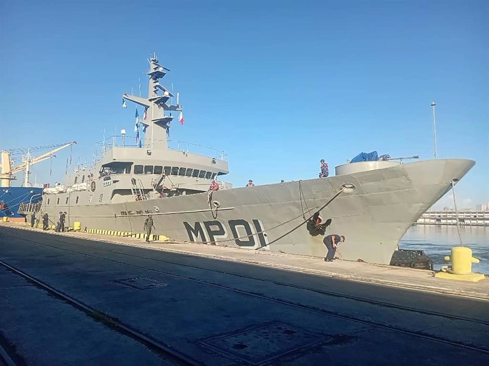Imagen de un buque de la Armada mexicana