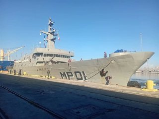 Imagen de un buque de la Armada mexicana