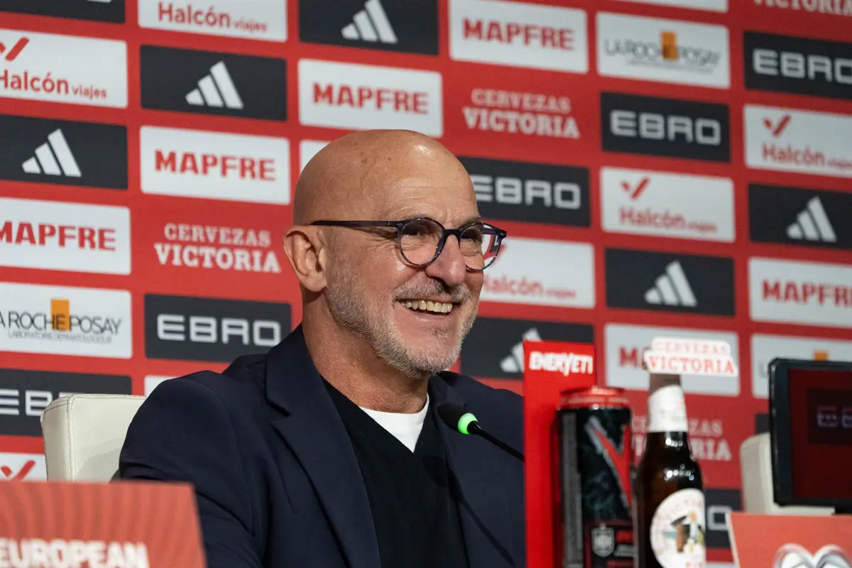 Luis de la Fuente, seleccionador español masculino de fútbol