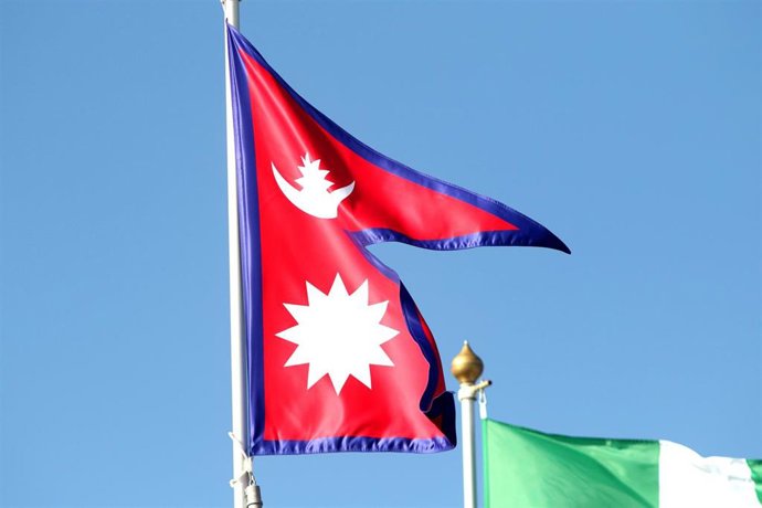Archivo - Bandera de Nepal