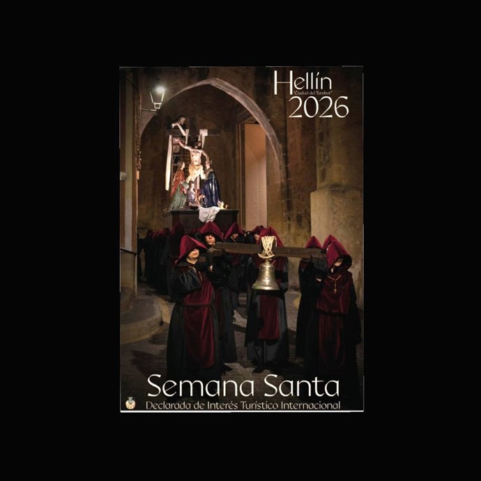 Cartel de la Semana Santa de Hellín 2026.