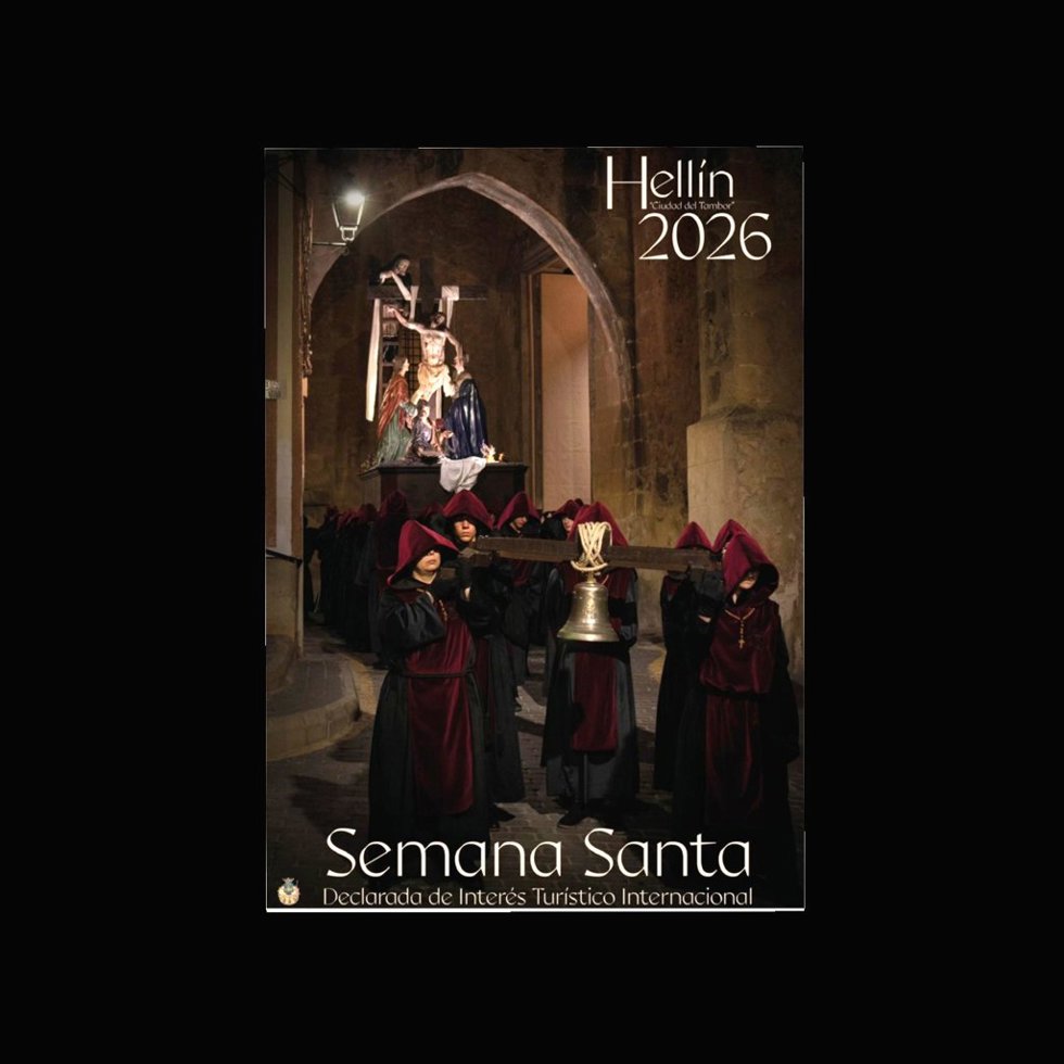 Cartel de la Semana Santa de Hellín 2026.
