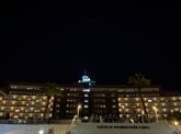 Foto: El Virgen del Rocío de Sevilla apaga este sábado su cúpula para concienciar sobre las medidas contra el cambio climático
