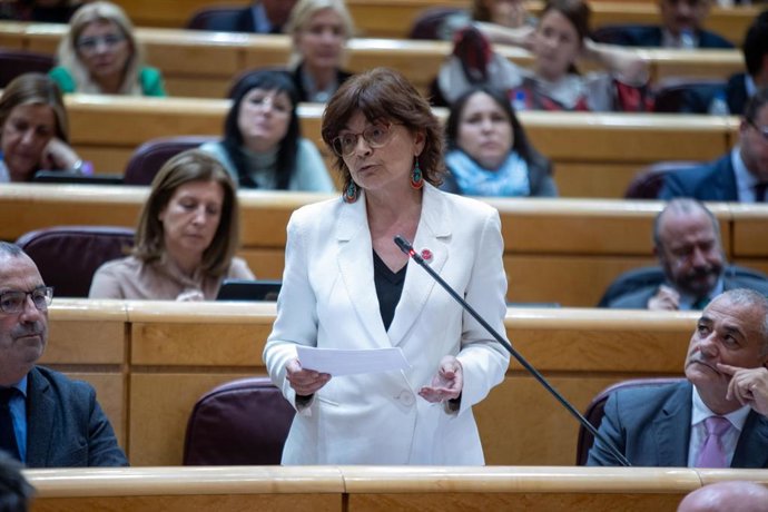 Archivo - La senadora del BNG, Carme da Silva, en imagen de archivo.