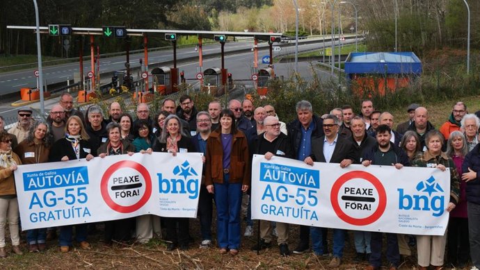 Presentación de la campaña por la gratuidad de la AG-55