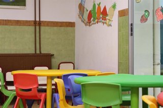 Archivo - Imagen de recurso de un aula infantil.