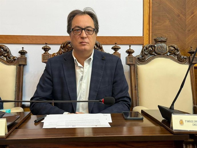 El portavoz socialista en el Ayuntamiento de Jaén, José Manuel Higuera. Imagen de archivo