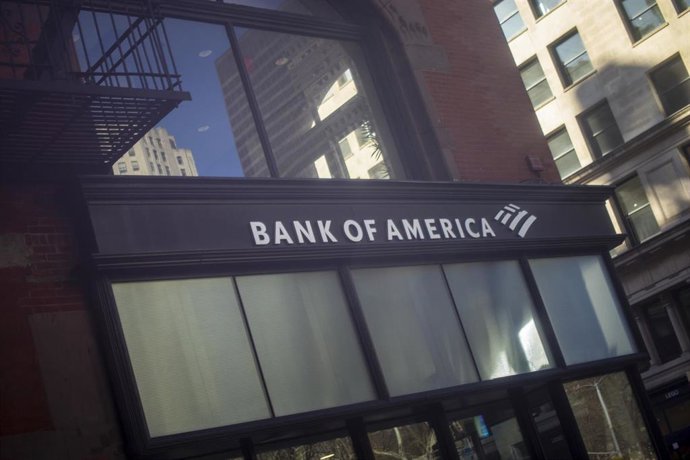 Sucursal del Bank of America (archivo)