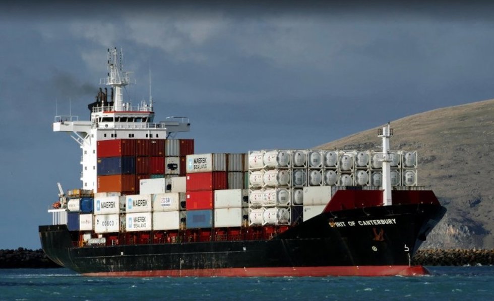 Archivo - Imagen de archivo de un barco mercante 