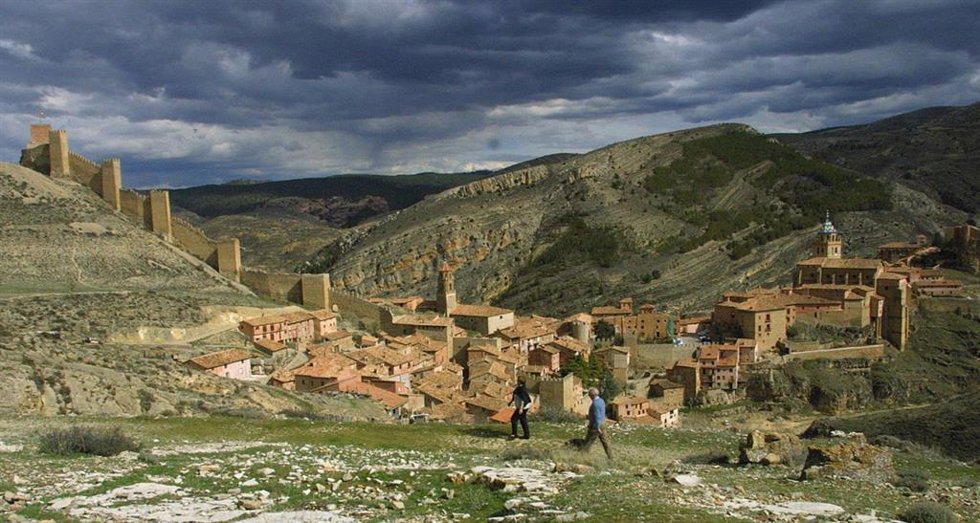 Archivo - Vista de Albarracín (Teruel).