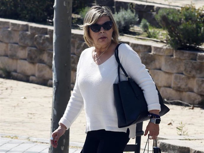 Archivo - Terelu Campos tras visitar a su hija Alejandra Rubio