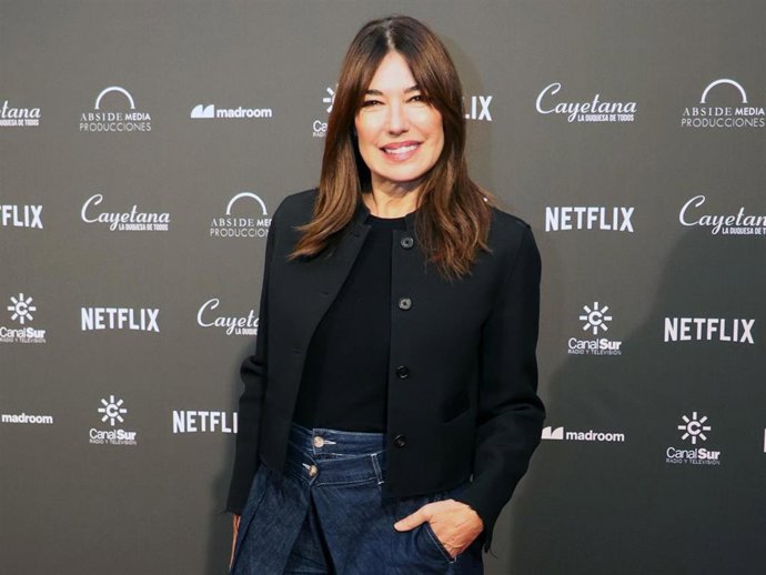 Archivo - Raquel Revuelta en la presentación del documental 'Cayetana, la duquesa de todos'