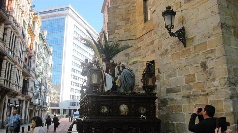 Archivo -  Procesión del Borriquito en Bilbao
