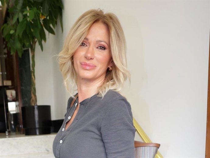 Archivo - Susanna Griso en la capilla ardiente por Fernando Ónega.