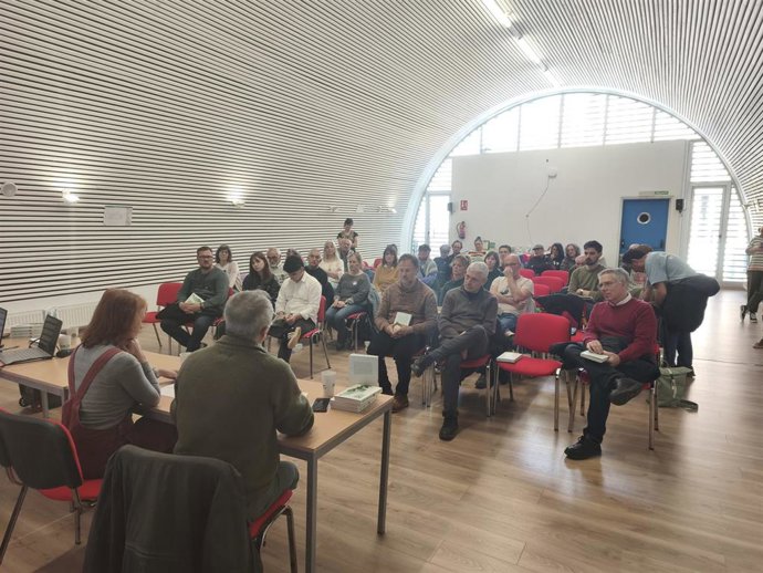 Asamblea de la entidad ecologista Adega, a 28 de marzo de 2026.