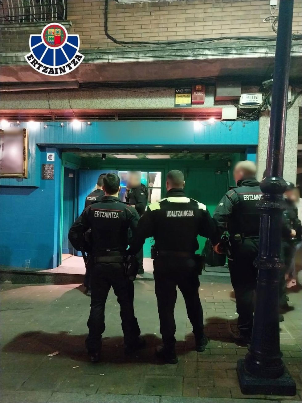 Registro en un bar